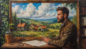 Школьная экскурсия в Лух